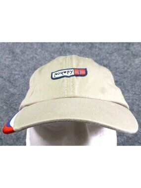 Norway Flag Epcot Disney World Showcase Khaki Baseball Cap Adjustable Hat